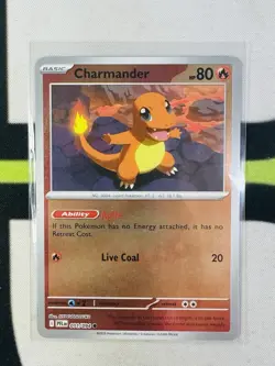 Charmander 011/094 (Reverse Holo) ME02 Phantasmal Flames PFL - Pokemon - NM/M - Image 1
