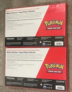 Pokemon Black Bolt & White Flare Binder + Poster Collection Sams Club Bundles x2 - Image 3