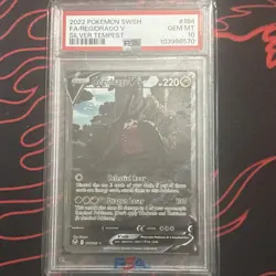 Pokemon Regidrago V 184/195 Silver Tempest Full Art Ultra Rare Holo PSA 10 - Image 1