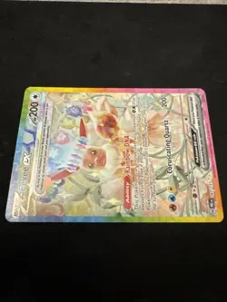 Pokemon Prismatic Evolutions Eevee ex 167/131 Special Illustration Rare Alt Art - Image 3