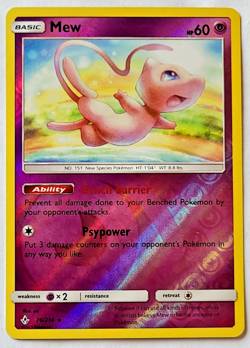 Pokemon TCG: Mew Unbroken Bonds #76/214 Reverse Holo Near Mint (NM) - Image 1