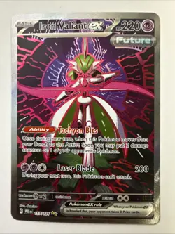 Pokemon TCG Iron Valiant Ex 157/131 Prismatic Evolutions Sir - Image 1