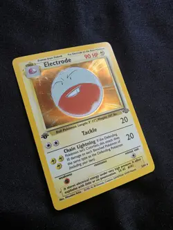 Electrode 2/64 Jungle First Edition Holo Pokemon Vintage WOTC - Image 3