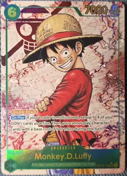 Monkey.D.Luffy (118) (Parallel) OP13-118 Carrying On His Will Foil - Image 1