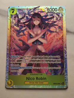 One Piece Nico Robin SR EB03-055 Heroines English NM+ - Image 1