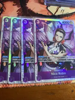 Nico Robin ST26-003 Super Rare Starter Deck One Piece TCG English Playset - Image 1