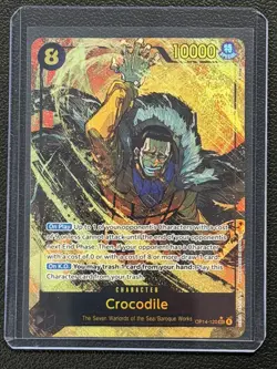 One Piece: The Azure Sea's Seven - Crocodile OP14-120 Alternate Art - Image 1