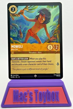 Mowgli Man Cub 19/204 Super Rare NON-FOIL Disney Lorcana - Whispers in the Well - Image 1