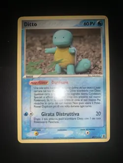 Pokemon card Ditto Squirtle 40/113 Ex Delta Species Ita Italiano Uncommon - Image 1