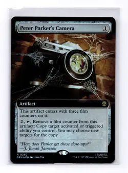 Peter Parker's Camera (Extended Art) R Marvel's Spider-Man 280 NM - Image 1