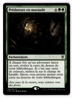 Lurking Predators (Predateurs en maraude) 156 Commander 2016 Normal LP FRENCH - Image 1