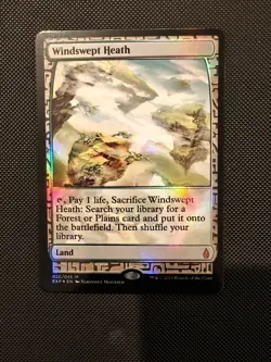 Magic The Gathering Windswept Heath Zendikar Expeditions Foil 020/045 - Image 1