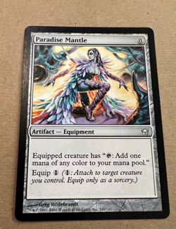 Paradise Mantle - Fifth Dawn - MTG - Magic the Gathering - Image 1