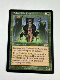 Caller of the Claw Legions MTG NM Magic: The Gathering Green - Image 1