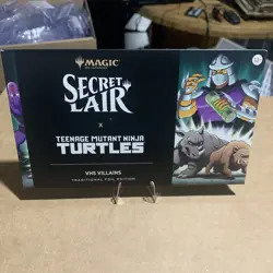 Secret Lair Teenage Mutant Ninja Turtles VHS Villians FOIL Sealed - Image 1