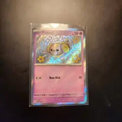 Fidough 69: Scarlet & Violet Promo Card Holo Paldean Fates Pokemon TCG - Image 1