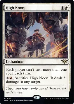 High Noon Outlaws of Thunder Junction Magic MTG NM - Image 1