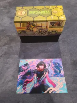 Teenage Mutant Ninja Turtles Magic The Gathering Bundle, Collectors Box/art only - Image 1