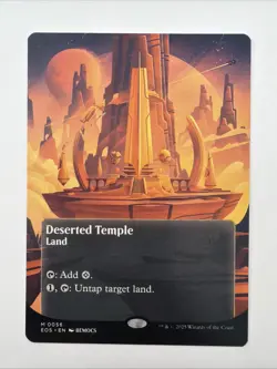 Deserted Temple (0056) (Borderless) Edge of Eternities: Stellar Sights Regular - Image 1