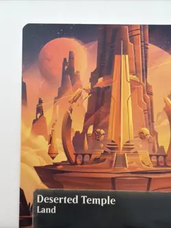 Deserted Temple (0056) (Borderless) Edge of Eternities: Stellar Sights Regular - Image 2