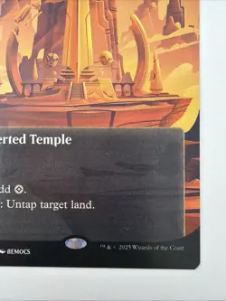 Deserted Temple (0056) (Borderless) Edge of Eternities: Stellar Sights Regular - Image 4