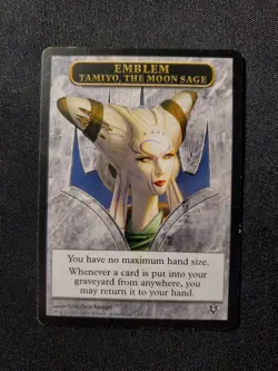 Tamiyo, The Moon Sage Emblem Avacyn Restored LP Magic The Gathering MTG Tcg - Image 1