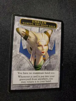 Tamiyo, The Moon Sage Emblem Avacyn Restored LP Magic The Gathering MTG Tcg - Image 2