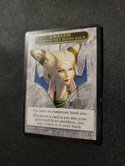 Tamiyo, The Moon Sage Emblem Avacyn Restored LP Magic The Gathering MTG Tcg - Image 3