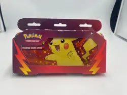 Pokemon Cards TCG 2022 PIKACHU PENCIL CASE (1 Tin & 2 Booster Packs) - Image 1