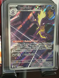 Pokemon TCG Toxtricity Phantasmal Flames Illustration Rare 103/094 - Image 1