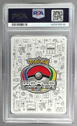 2019 Pokemon World Championships Perfection 71 Mewtwo Mew GX PSA 9 143315516 - Image 2