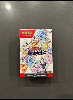 Lot of SIX (6) Pokemon TCG: Prismatic Evolutions Booster Bundle Factory Sealed - Image 1