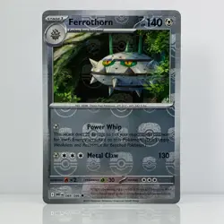 Ferrothorn 069/086 - Master Ball Pattern - White Flare NM - Pokemon TCG - Image 1