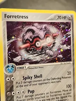 Pokemon Card - Forretress Unseen Forces SWIRL 6/115 Holo Rare - Image 4