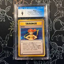 CGC 9 - Gym City Deck Japanese HOLO Misty Pokemon - Image 1