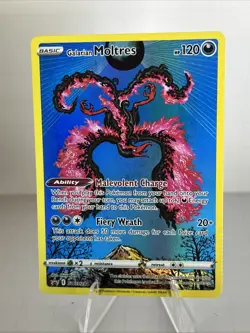 2023 POKEMON SWSH BLACK STAR PROMO 284 GALARIAN MOLTRES - Image 1