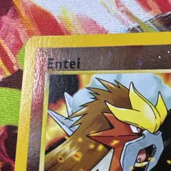 Entei #34 1999 Pokemon Wizards Black Star Promo Reverse Holo Vintage - Image 2