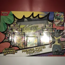 Pokemon Mega Evolution Ascended Heroes Box Promo Booster Mega Lucario - Image 3