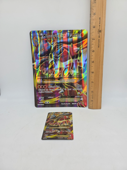 Pokemon TCG M Lucario EX 55a/111 Furious Fists Holo Full Art Ultra Rare Card + - Image 2