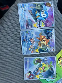 Chimchar Turtwig Piplup First Partner Illustration Collection Promo Set Pokemon - Image 1
