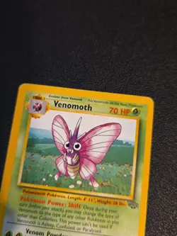 Venomoth 29/64 Jungle VINTAGE POKEMON NON-HOLO (HP) - Image 5