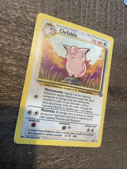Clefable (17) 17/64 Rare Unlimited Jungle Pokemon MP Free Shipping - Image 2