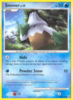 Snover - 74/100 - Common - Stormfront #74 Pokemon TCG - Image 1