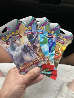 Pokemon TCG Paldea Evolved Blister Booster SINGLE PACK - Image 2