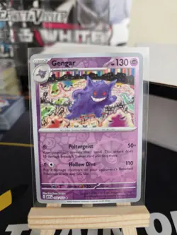Pokemon TCG Gengar Reverse Holo SV Scarlet & Violet 151 Card 094/165 - Image 1