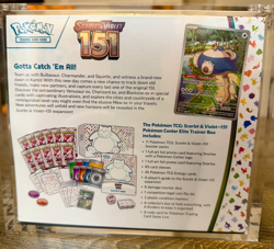 151 Pokemon Center Elite Trainer Box PC ETB 820650854668 - Image 2