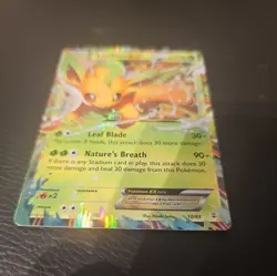 Pokemon TCG Card - Leafeon EX 10/83 XY Generations Holo Rare - Image 2