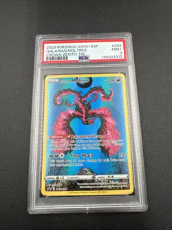 2019-2023 Pokemon SWSH Black Star Promos Galarian Moltres #SWSH284 PSA 9 - Image 1