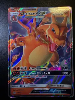 2019 Pokemon Charizard GX Holo Black Star Promo SM211 NM - Image 1