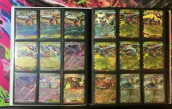 Pokemon TCG Binder FULL Of SVE & MEG Ex Cards (243) All Sleeved+ MC - Image 5